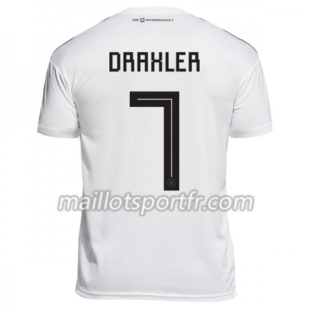 Maillot de Foot Allemagne Draxler 7 Femme Domicile Coupe du monde 2018
